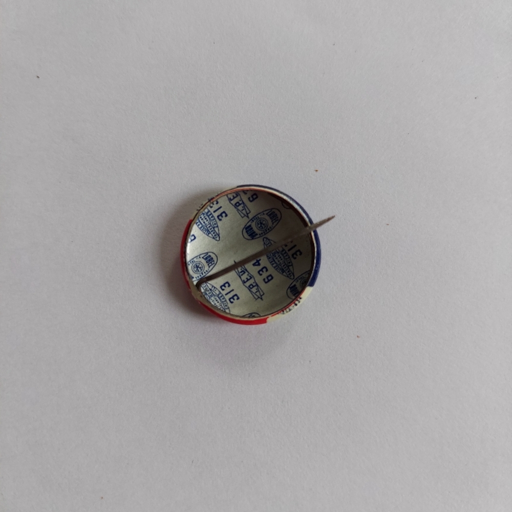 Vintage Pinback Button Ribbon Elephant I Like Ike 50s Dwight D Eisenhower - Picture 7 of 11